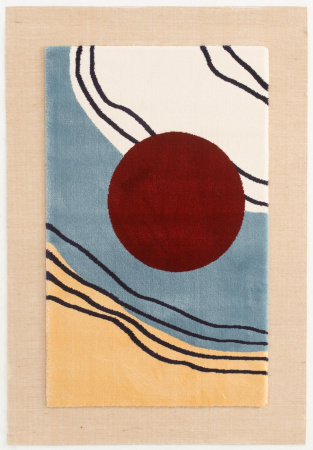 Дизайнерский ковёр прямоугольный 64660  43 0,7x1м